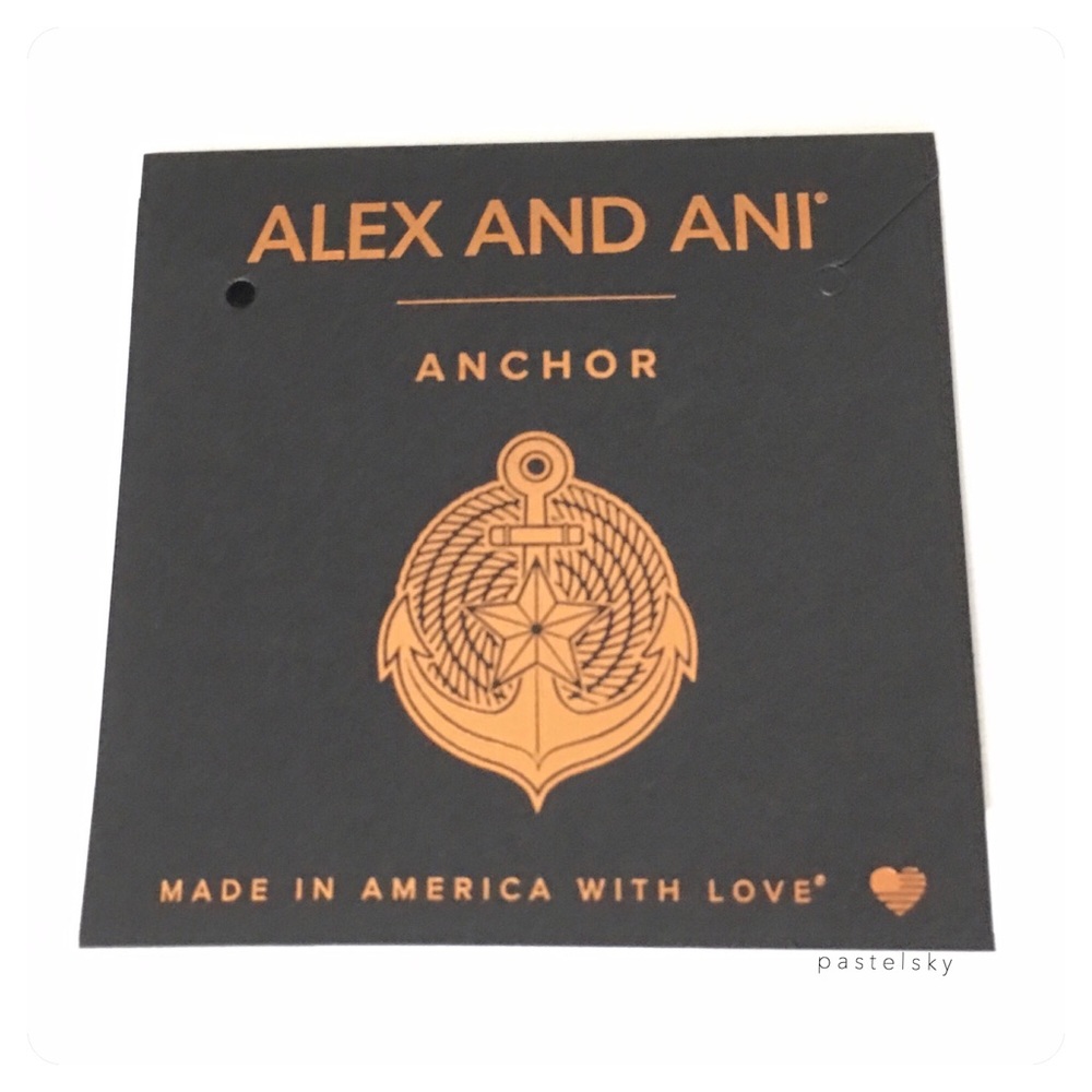 LAST ONE 🆕 ALEX AND ANI anchor II bracelet - Picture 4 of 5